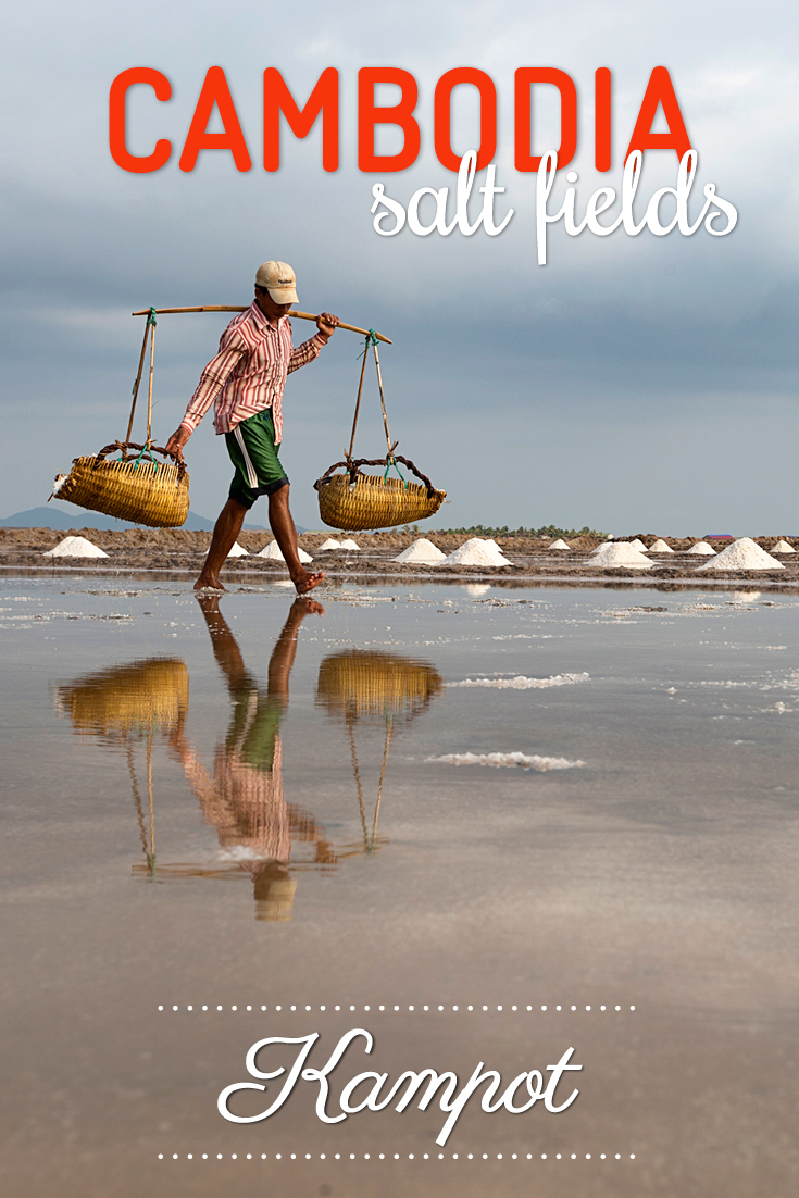 Cambodia salt fields